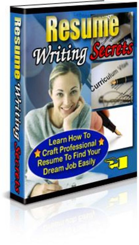 Product picture rESUME SECRETS-Resume Writing Examples 